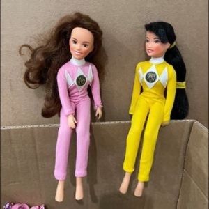 1990s Pink & Yellow Power Rangers!